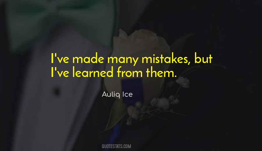Quotes About Learning From Others Mistakes #1107935