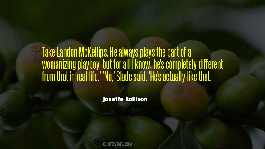 Quotes About Rallison #1342592