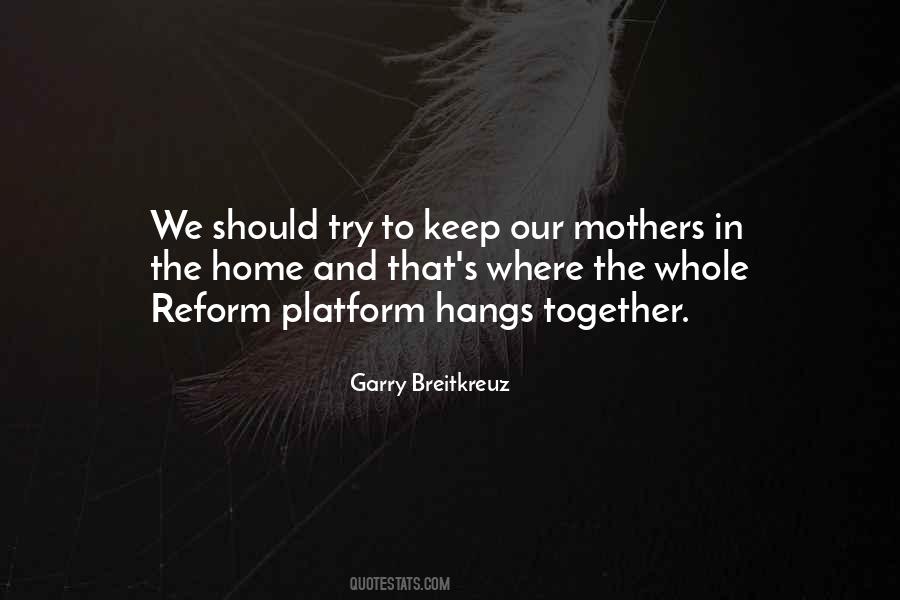 Quotes About Reform #1185046