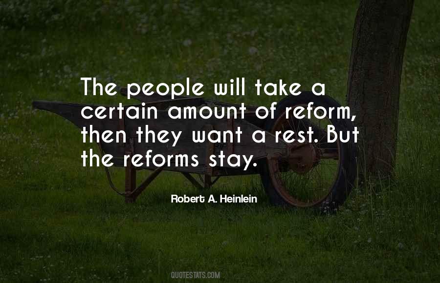 Quotes About Reform #1274746