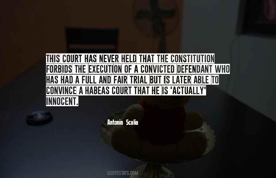 Quotes About Fair Trial #1565682