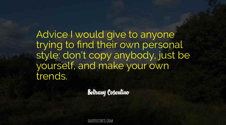 Quotes About Giving Advice #120166