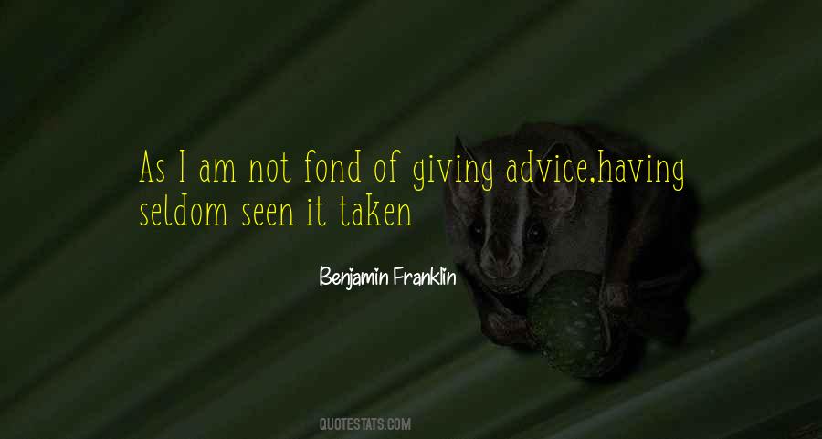 Quotes About Giving Advice #182820