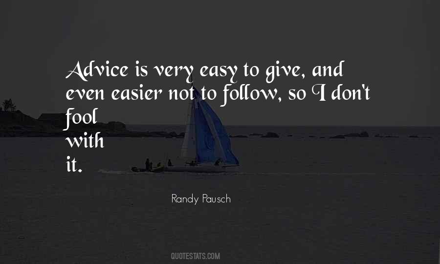 Quotes About Giving Advice #183071