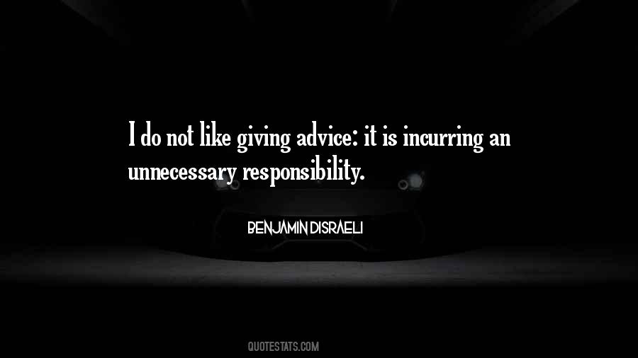 Quotes About Giving Advice #314657