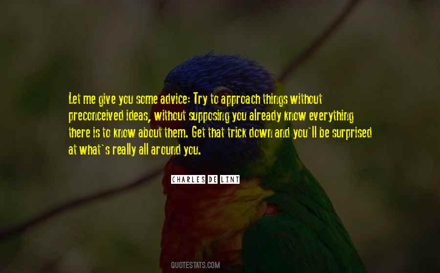 Quotes About Giving Advice #41044