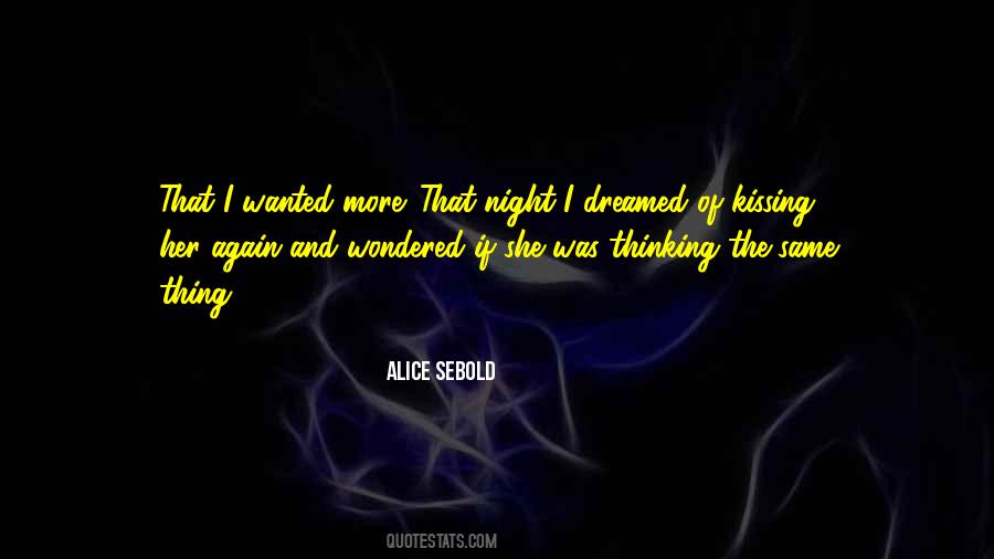 Quotes About That Night #1240784