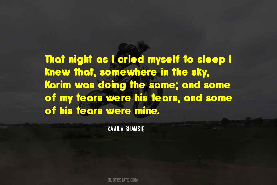 Quotes About That Night #1328598