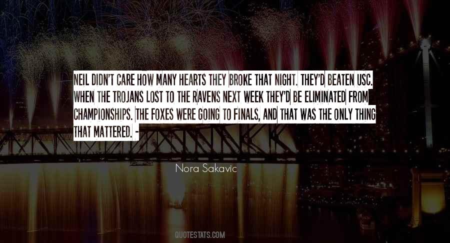 Quotes About That Night #1332011