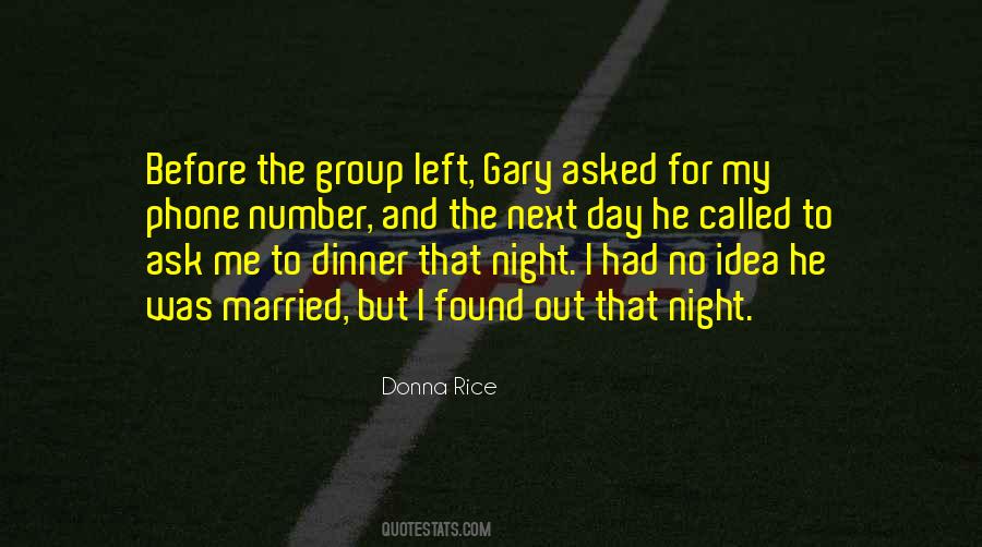 Quotes About That Night #1356008