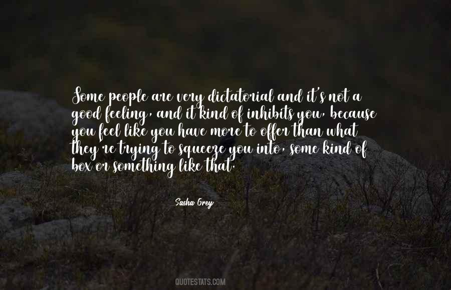 What You Are Not Quotes #14614