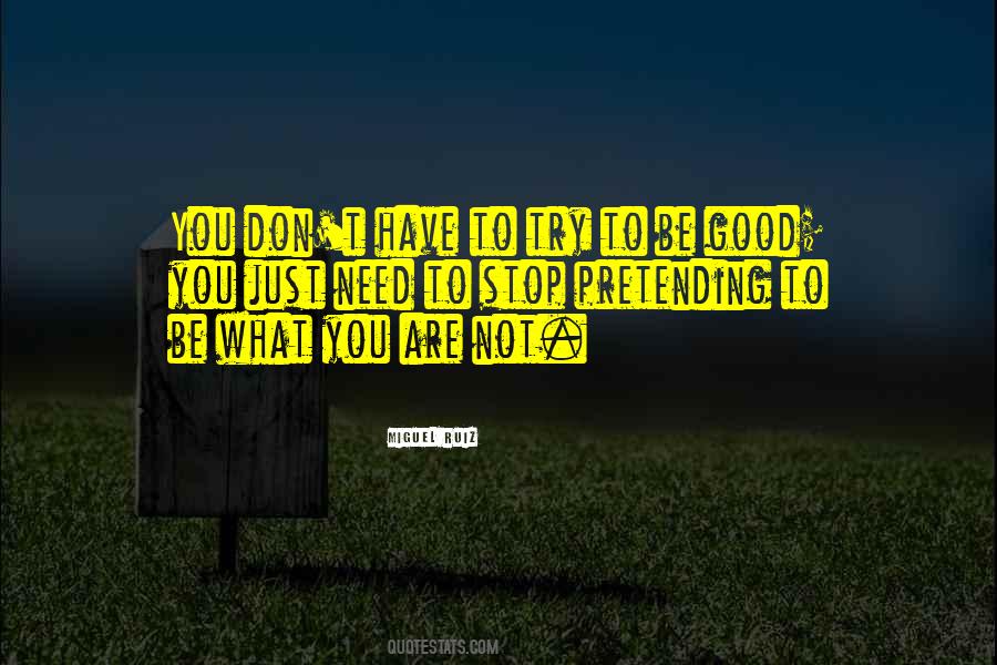 What You Are Not Quotes #191903