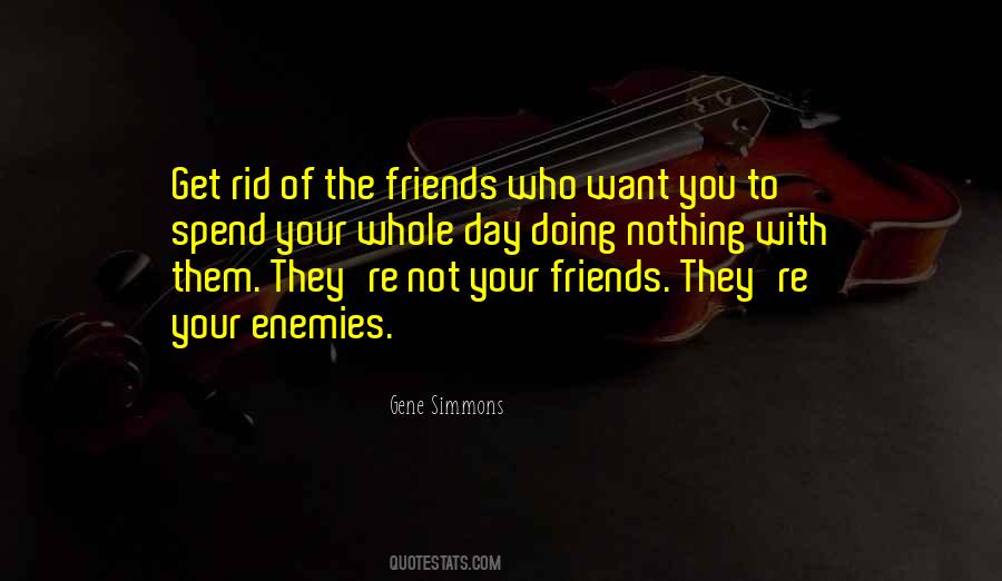 Quotes About Enemies Friends #15781