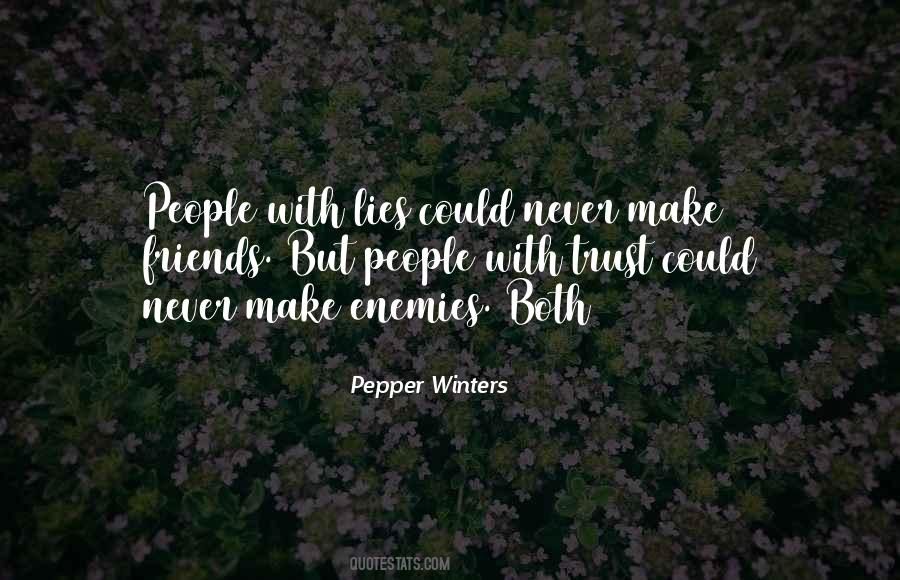 Quotes About Enemies Friends #195292