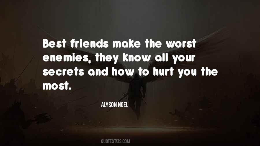 Quotes About Enemies Friends #26264