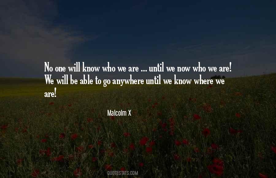 Who We Quotes #1611409