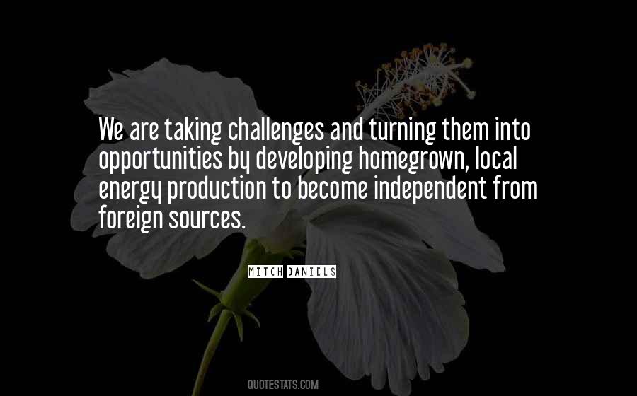 Quotes About Energy Production #355330