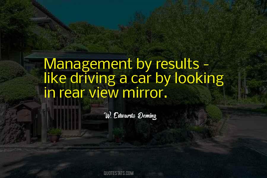 Quotes About Looking In The Rear View Mirror #1195040
