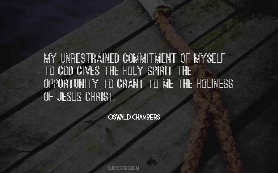 Quotes About Commitment To God #1402183