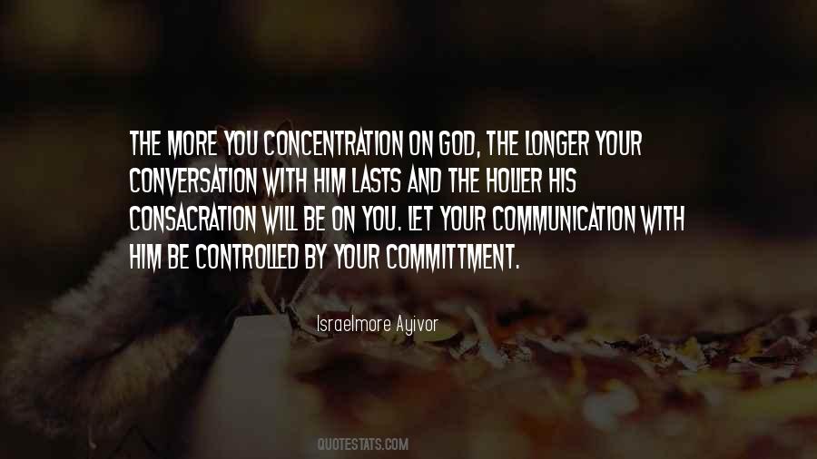 Quotes About Commitment To God #647685