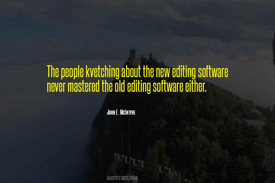 Quotes About Software #1255579