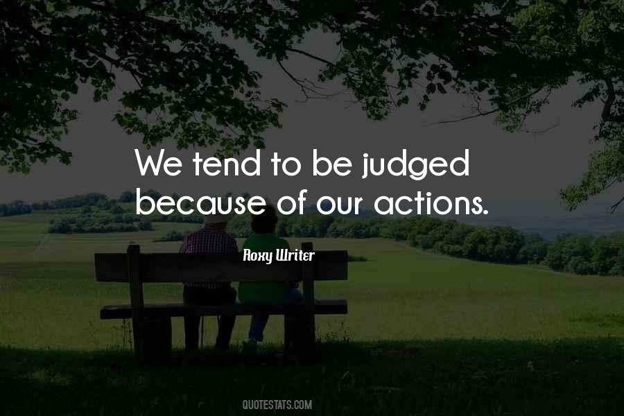 Quotes About Judged #1141775