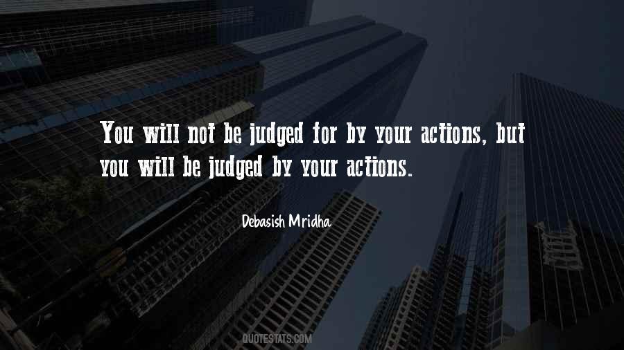 Quotes About Judged #1148857