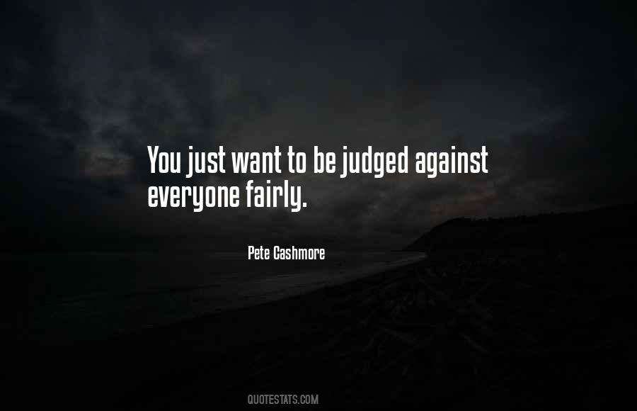Quotes About Judged #1197207