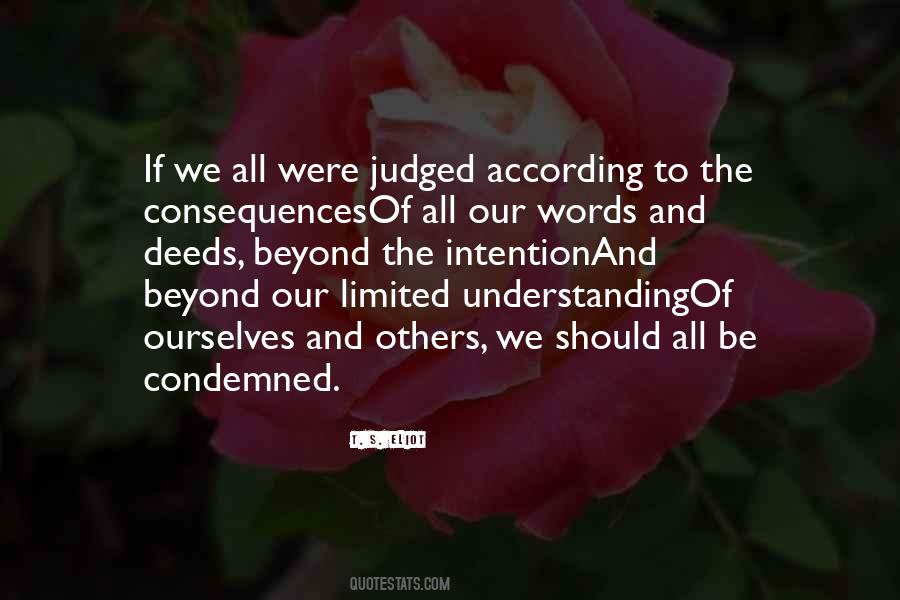 Quotes About Judged #1344065