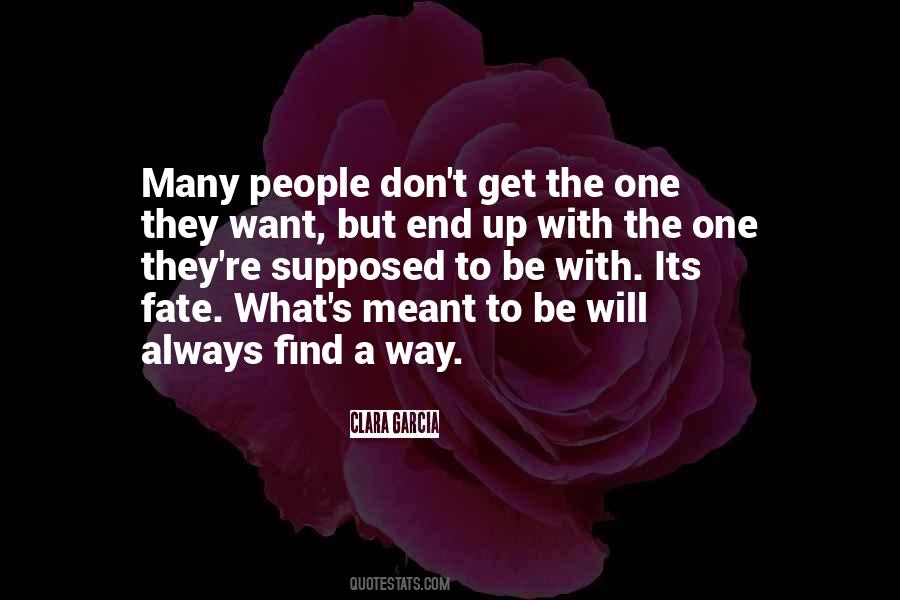 Quotes About Fate #1668993