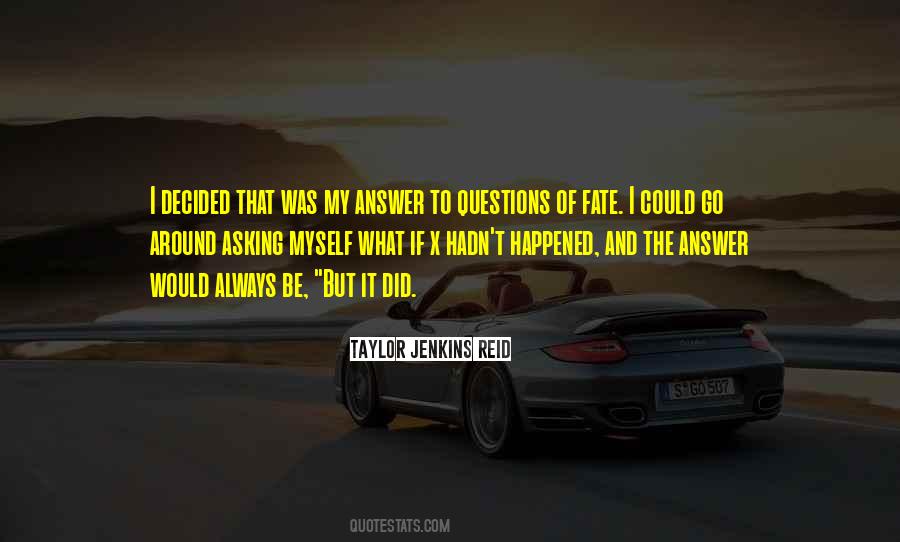 Quotes About Fate #1874142