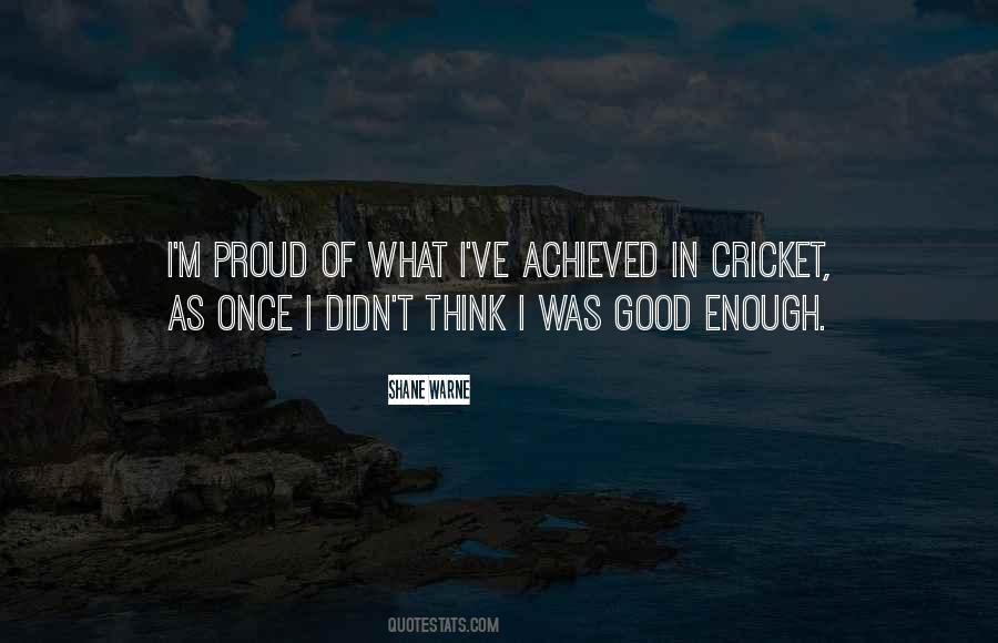 Quotes About Good Enough #1202900