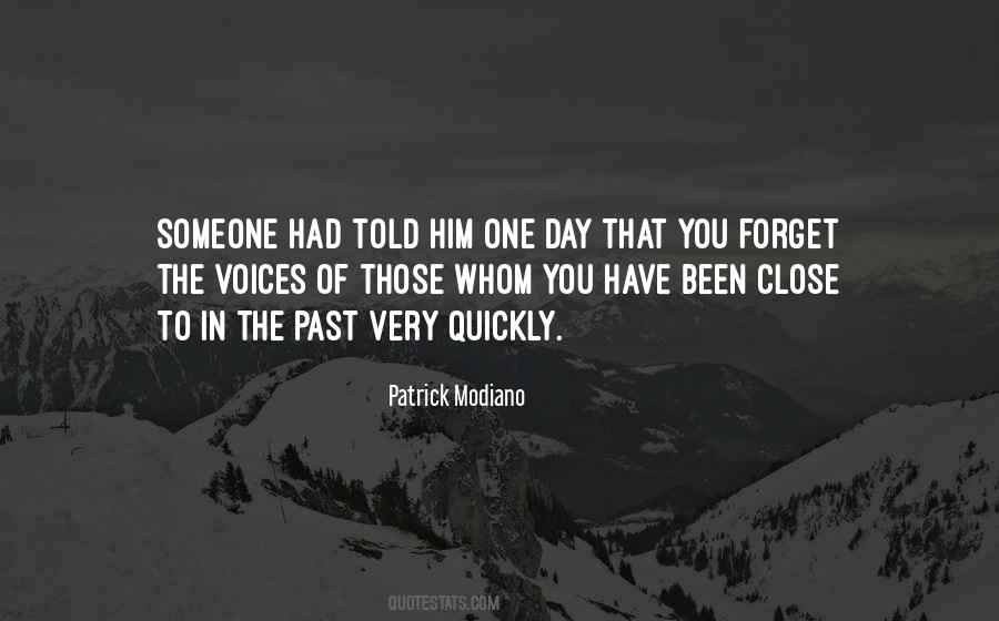 Quotes About Forgetting The Past #1786280