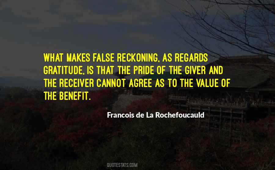 Quotes About Reckoning #261133