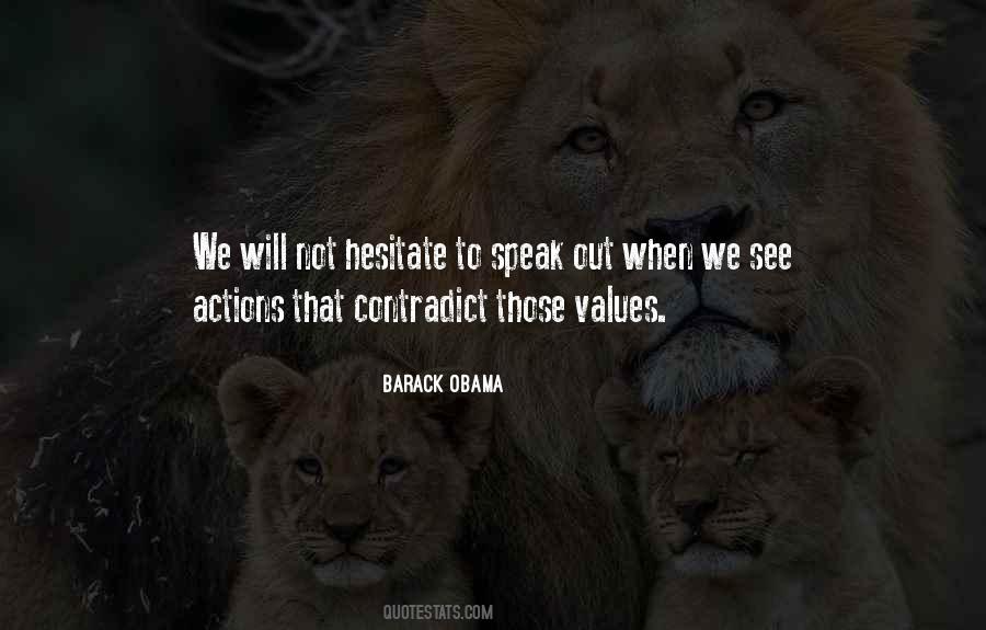 Your Actions Contradict Quotes #1842843