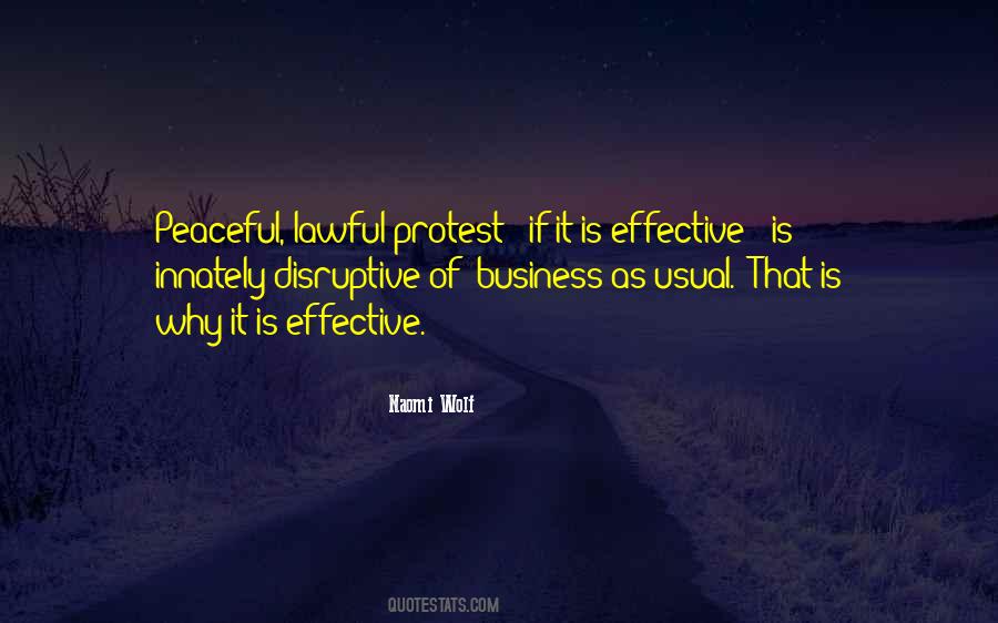 Quotes About Peaceful Protest #540793