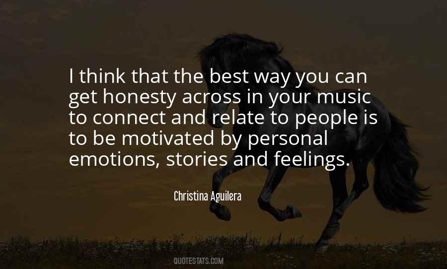 Quotes About Music And Feelings #182885