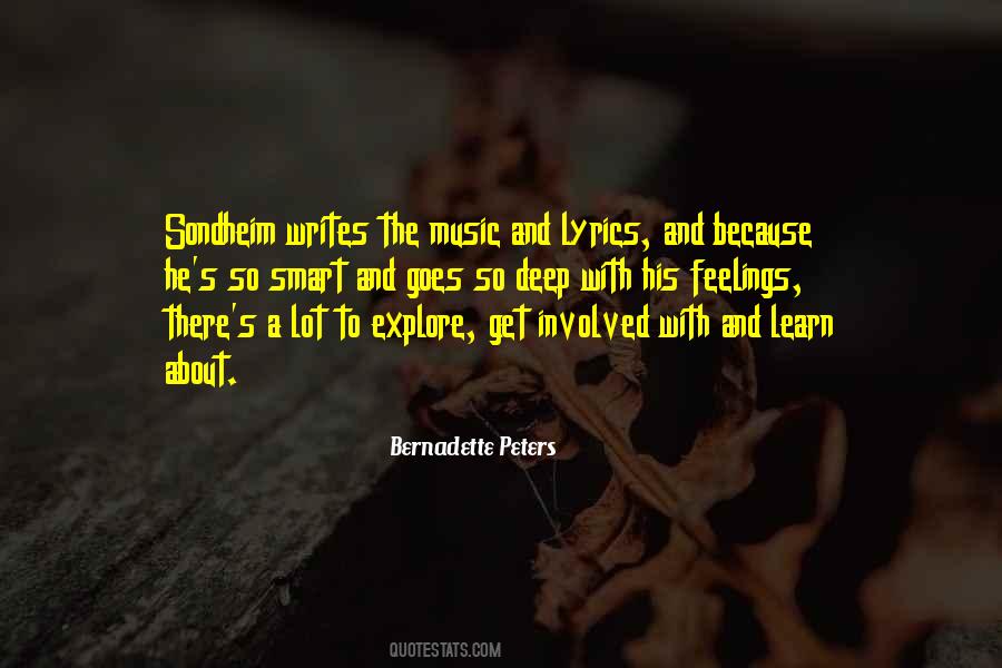 Quotes About Music And Feelings #743078