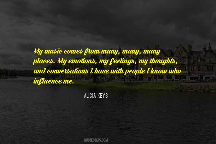 Quotes About Music And Feelings #820246