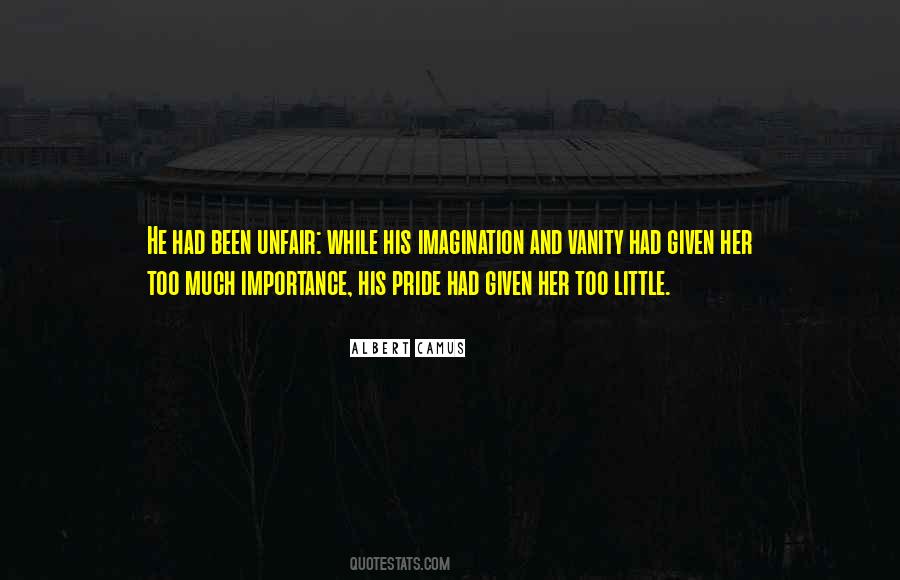 Quotes About Vanity And Pride #1142852
