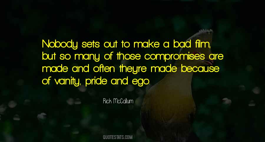 Quotes About Vanity And Pride #1215282