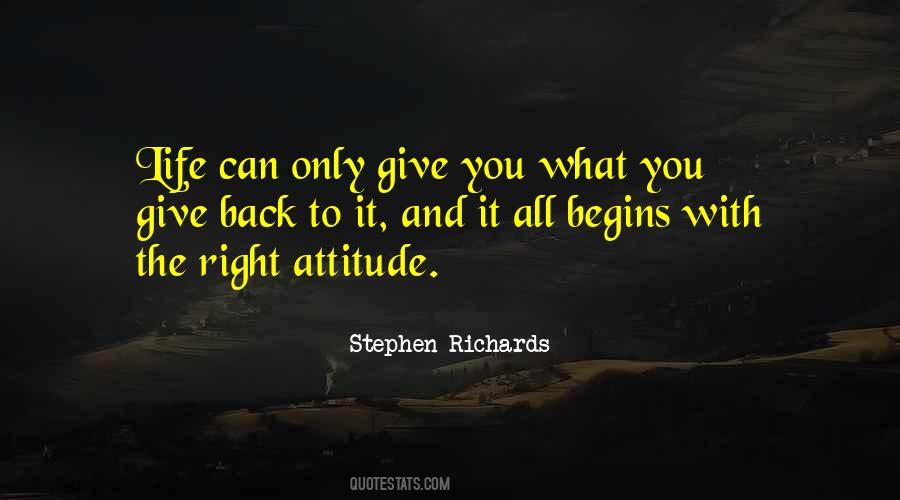 Quotes About Attitude And Life #130310