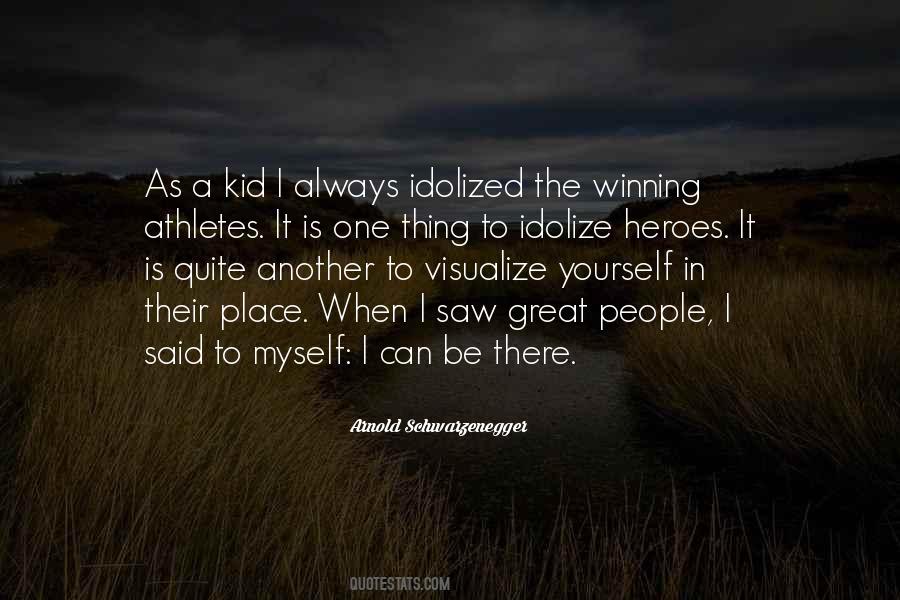 Sports Hero Quotes #1759610