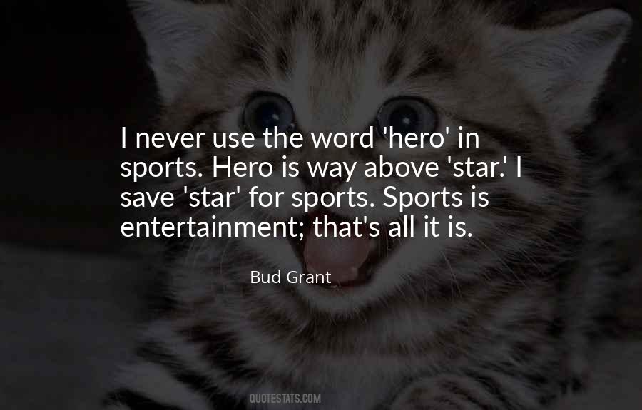 Sports Hero Quotes #828876