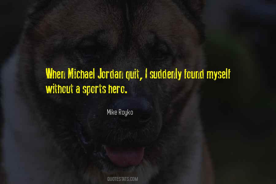 Sports Hero Quotes #915157