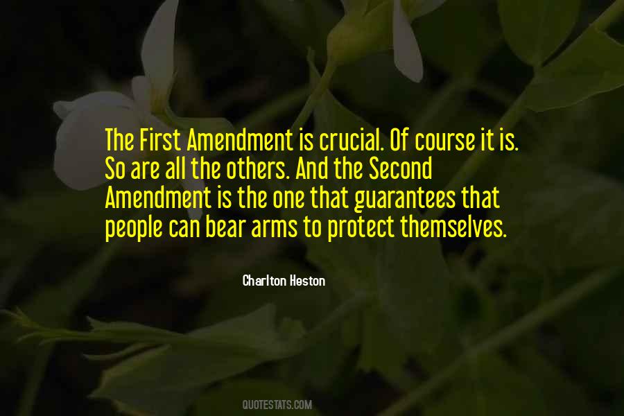Quotes About First Amendment #1136465