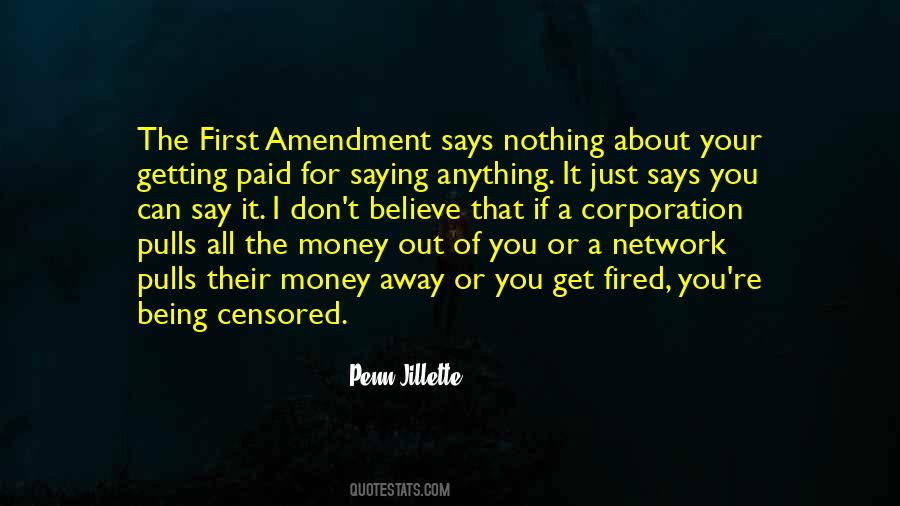 Quotes About First Amendment #1341117
