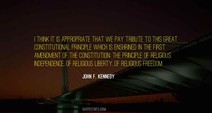 Quotes About First Amendment #1371639
