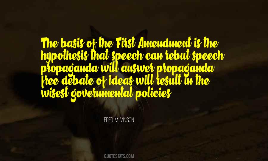Quotes About First Amendment #1373113