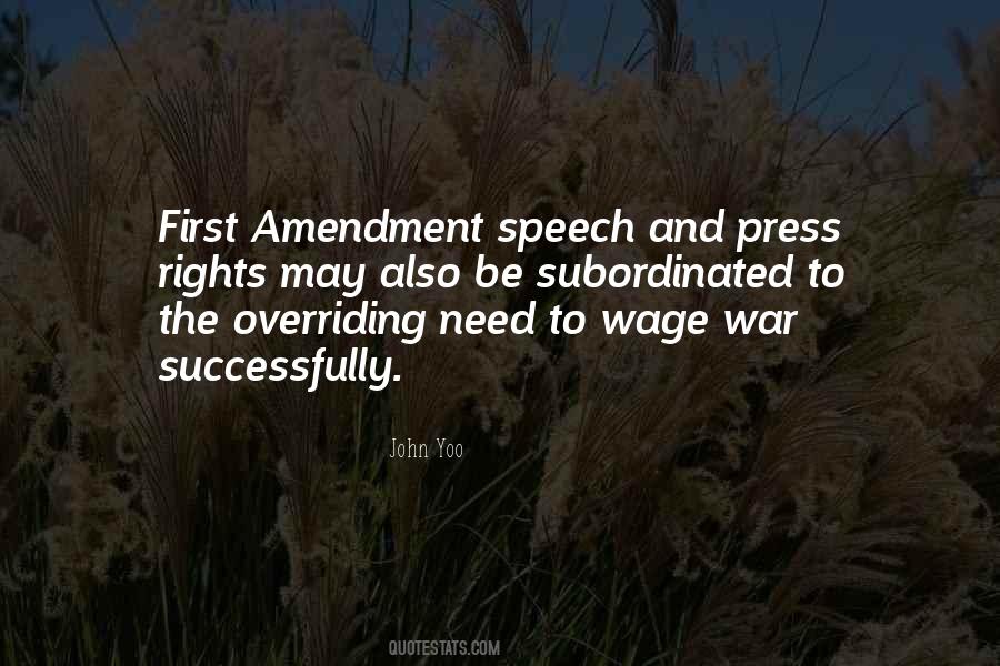 Quotes About First Amendment #1641806
